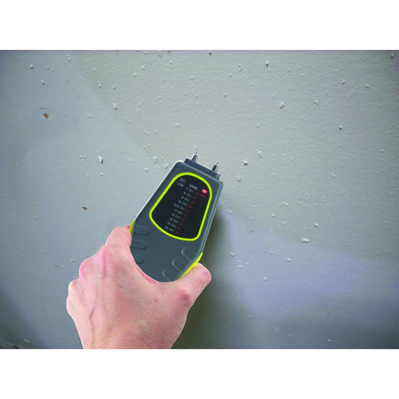 General Tools MM1E Pin-Type Ten LED Display Bar Graph Moisture Meter 3.2 oz.