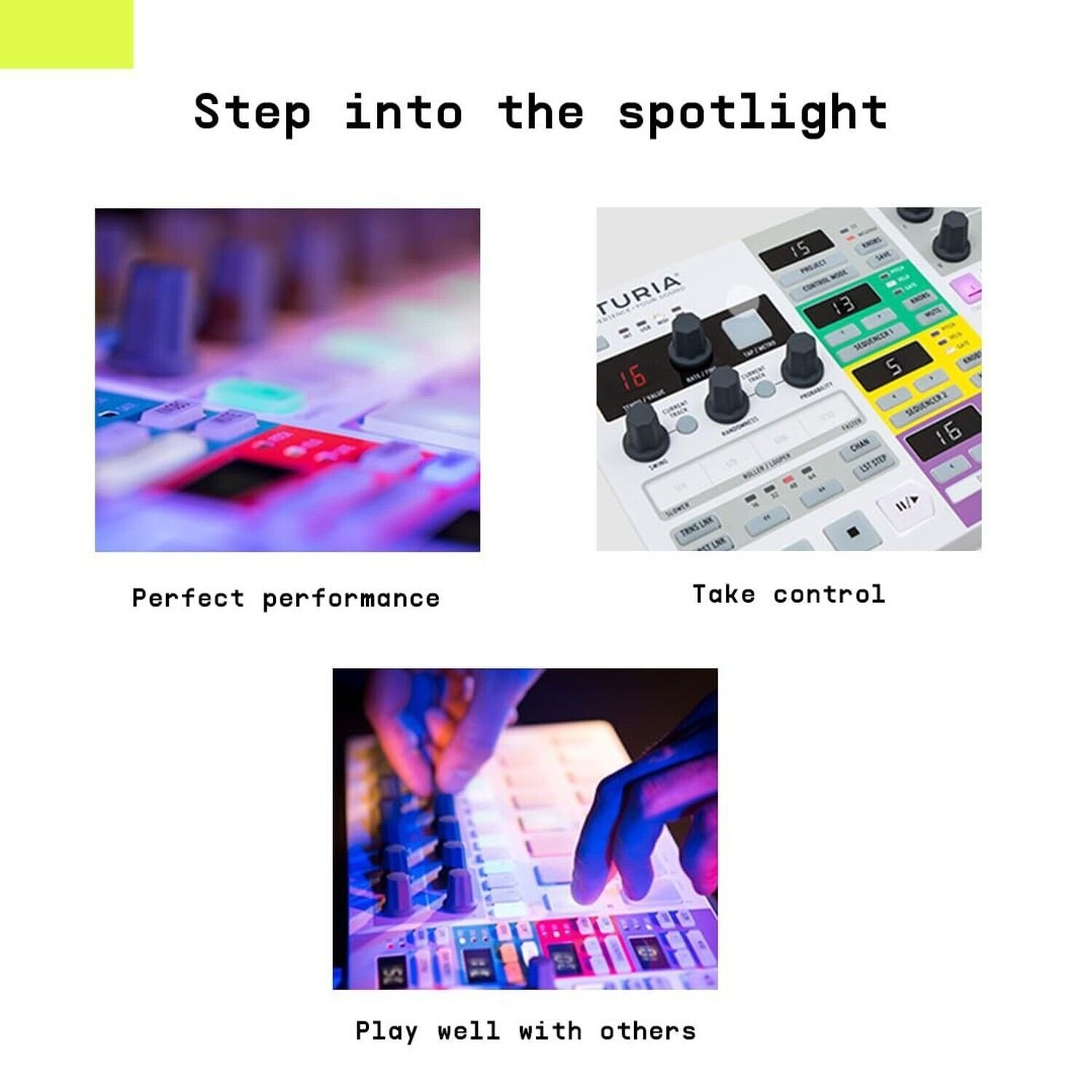 Arturia BeatStep Pro Controller and Sequencer - Aftertouch, Velocity Sensitiv...