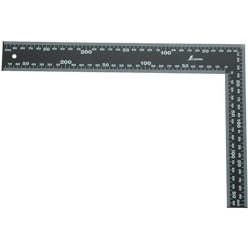 Shinwa Carpenters Lsquare 200Mm X 300Mm Metric Black 62359 F S New