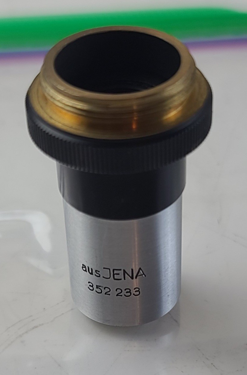 Aus Jena Microscope Objective 10 0.25 160/- 352 233