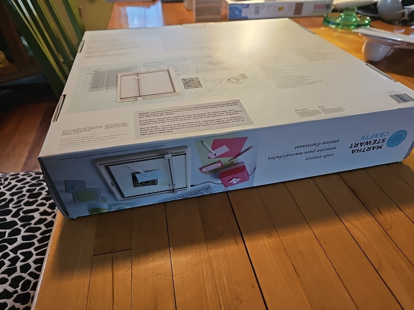 Martha Stewart LED Light Table Craft Station 12” Cutting Align Template