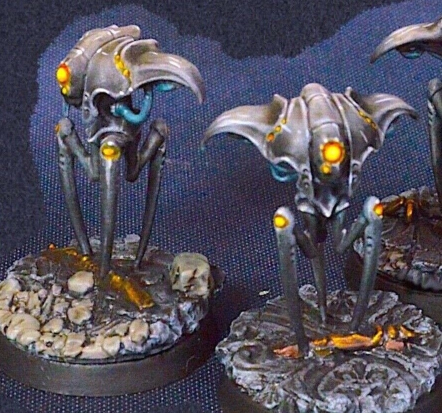 2 SPINDLE DRONES Frames~Blackstone Fortress Ork/TAU Games Workshop WARHAMMER 40K