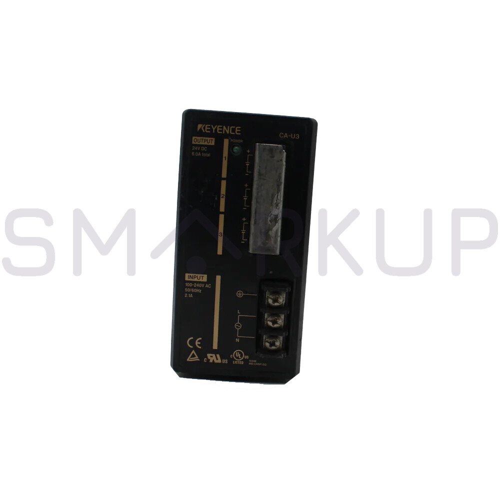 Used & Tested KEYENCE CA-U3 Power Supply Unit