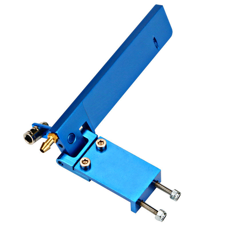 95mm Aluminum Blue Rudder With Water Inlet for Fast Electric Boat RC Boat Marine