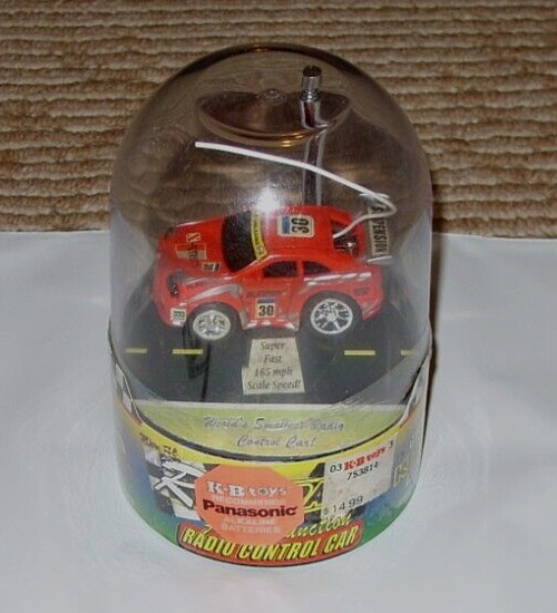 Rally Racers 1/64 Scale Radio Control Red Car! 04025 from KB Toys 45Mhz!