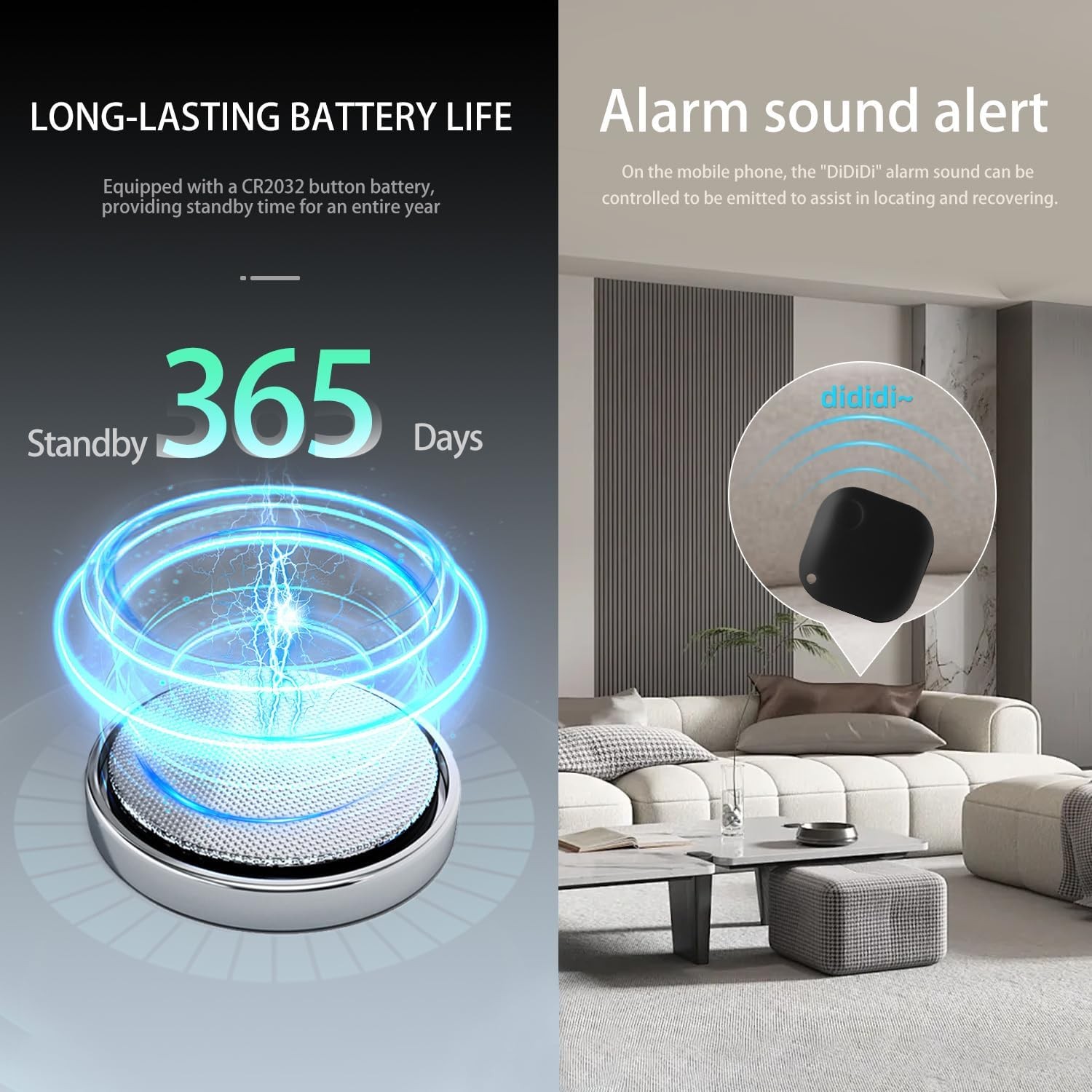 Smart Bluetooth Tracker, Item Locator & Keys Finder, Bluetooth GPS Tracker for L