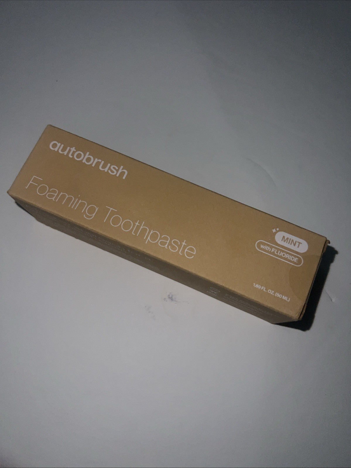 Autobrush Mint Fluoride Foaming Travel Toothpaste 50ml  Exp 01/2028 Sealed