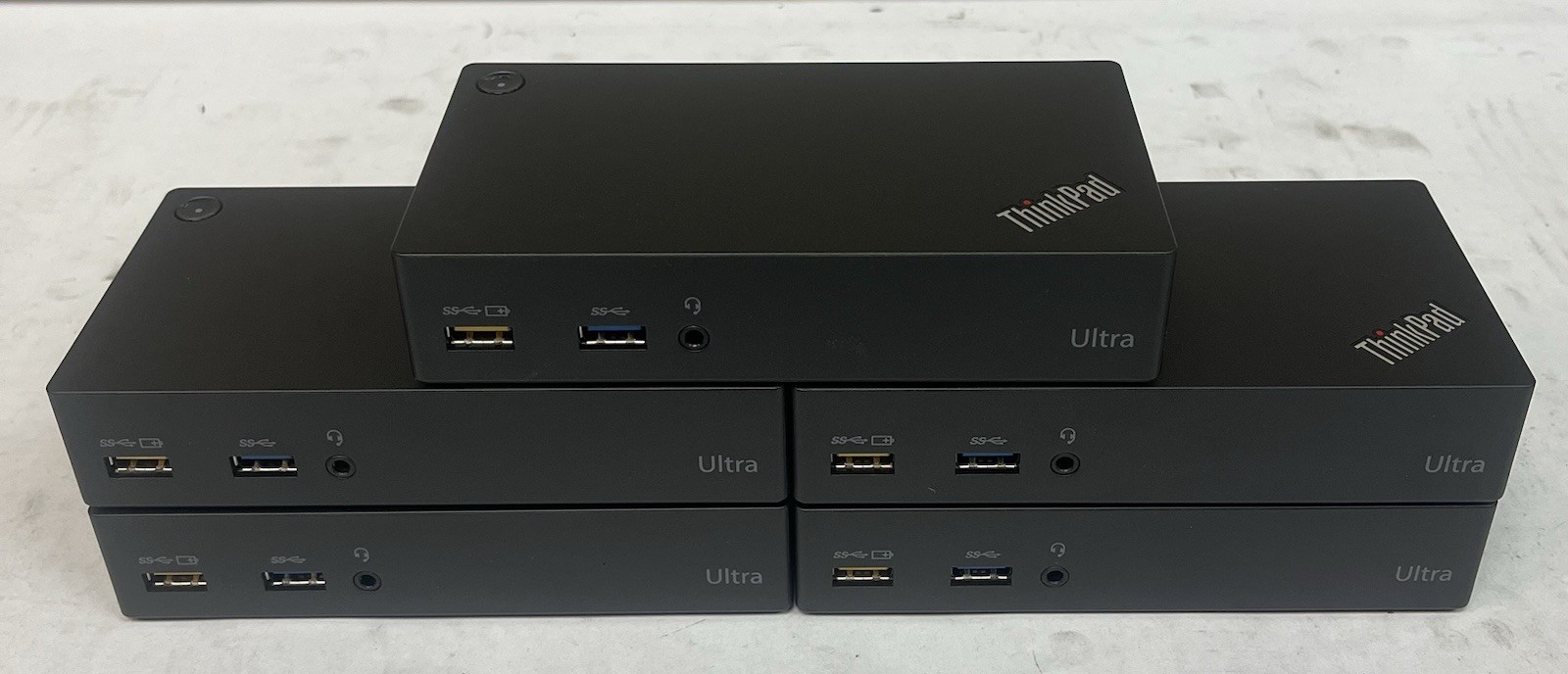 LOT OF 5 Lenovo ThinkPad DK1523 USB 3.0 Ultra Dock Type 40A8 FRU PN: 03X7131