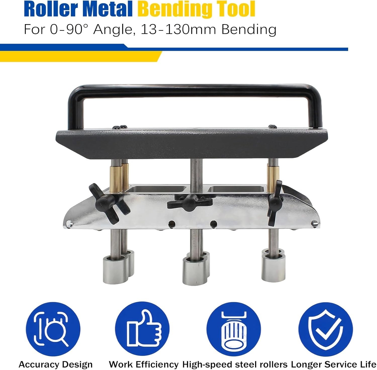 Three-Station Edge Roller Bender Large Radius Sheet Metal Bead Roller Bend Brake