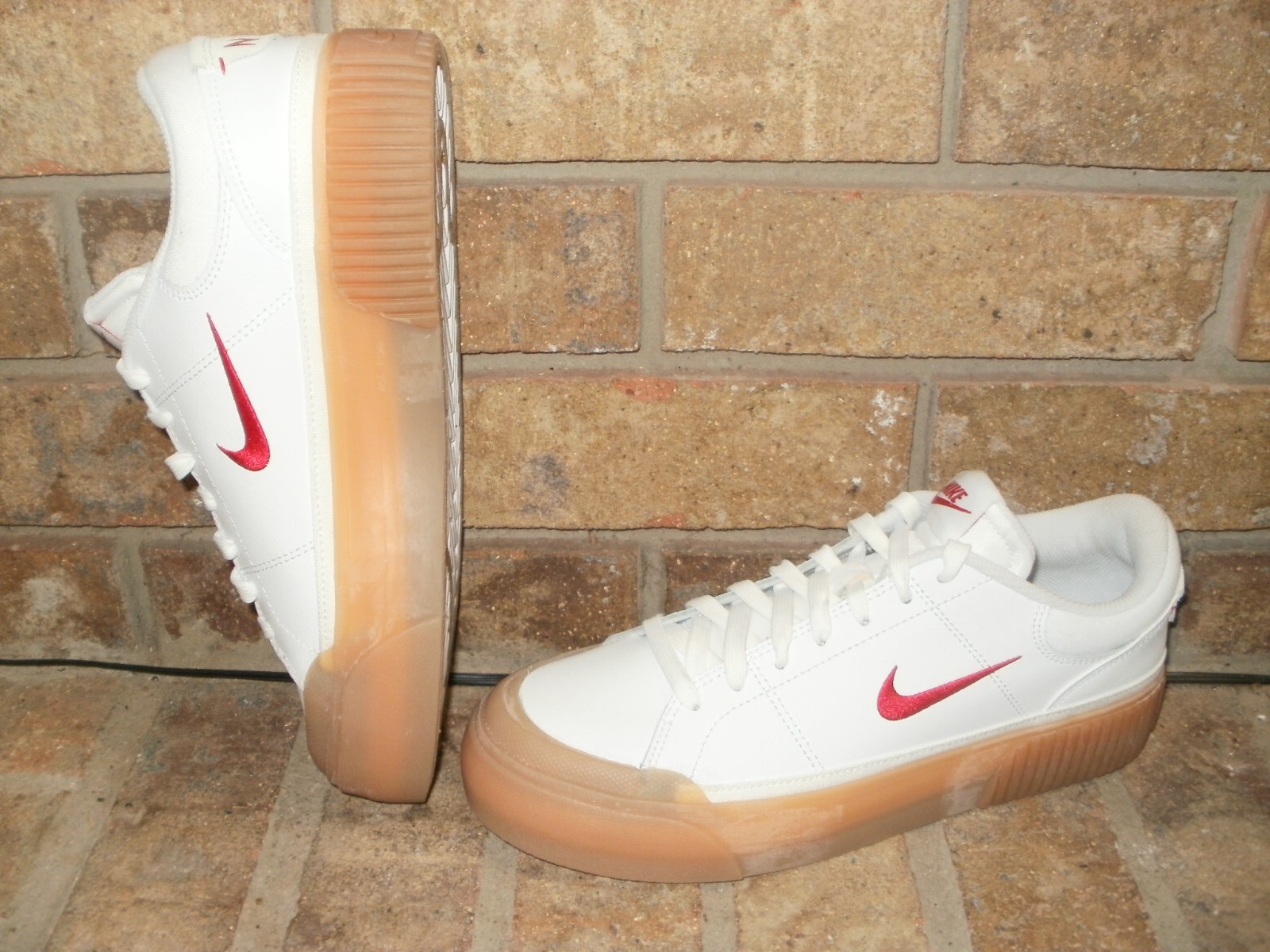 New Nike Court Legacy Lift Leather Tennis Shoe/FV5526 103 10,11 B White/MSRP $90