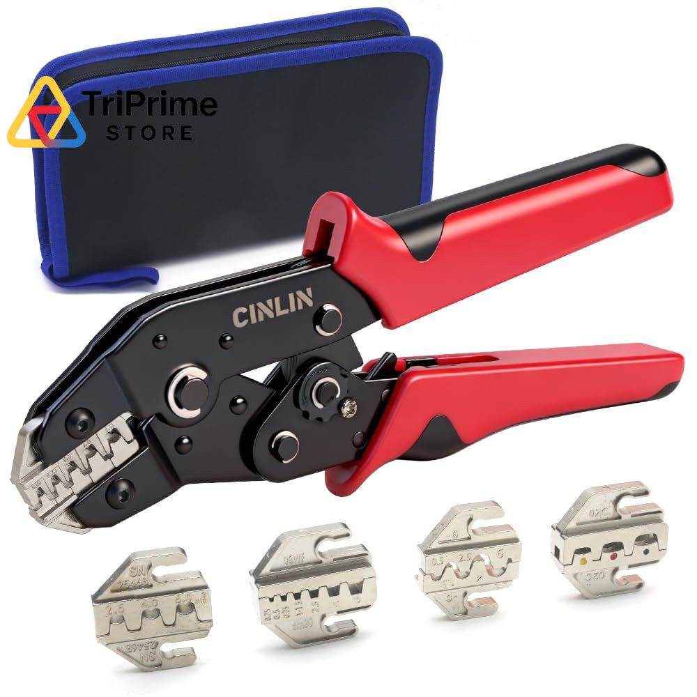 Ratcheting Wire Crimping Tools Set,For molex,JST,dupont style Open Barrel