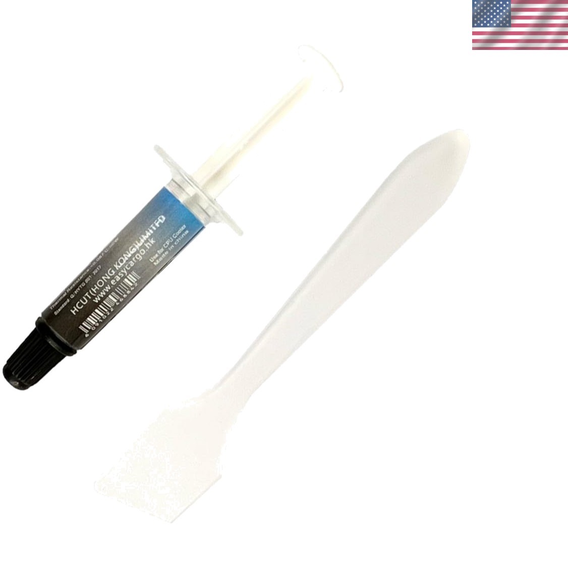 1g Silver Thermal Paste Kit - High Conductivity Cooling Compound for Electronics