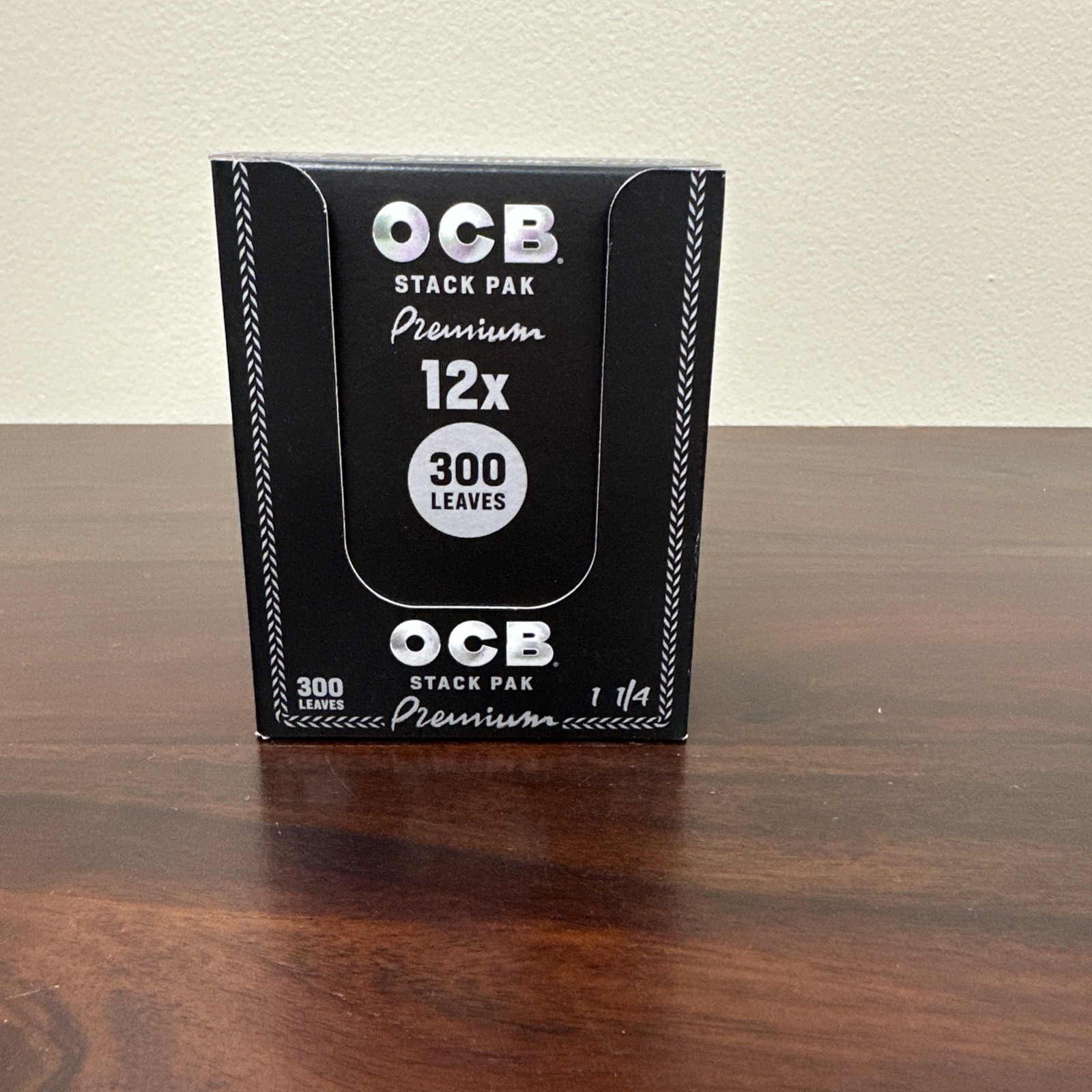 OCB Premium Stack Pack Papers~300 Leaves Per Pack~Full Box Paper