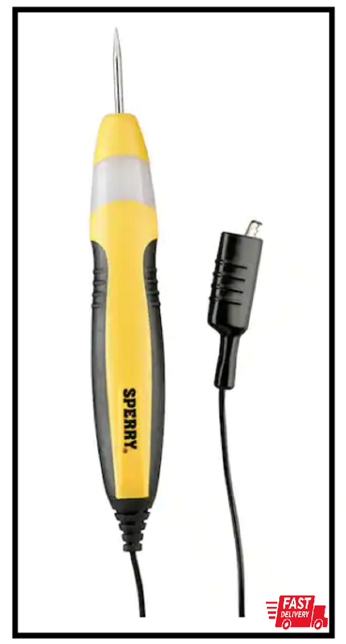 Sperry Durable Continuity Tester Equipment Verify Fuse Viability Heavy Duty Tip