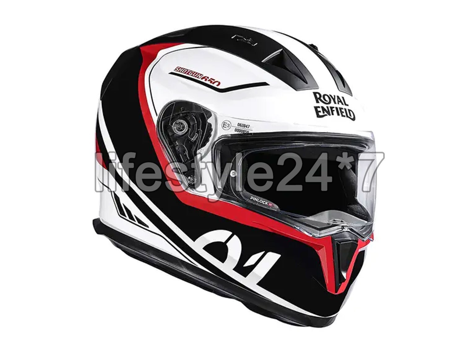 ROYAL ENFIELD METTLE FULL FACE HELMET - WHITE
