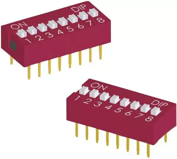 5x Dip Switch Diptronics DS-08