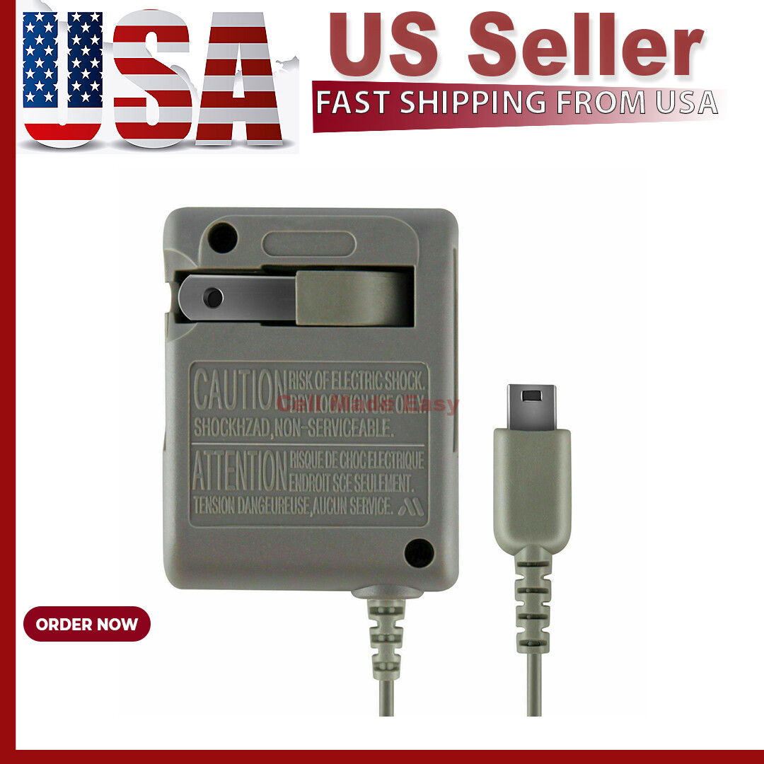 Brand new Nintendo DS Lite DSL NDSL Home AC charger! Wall Home Travel Charger AC