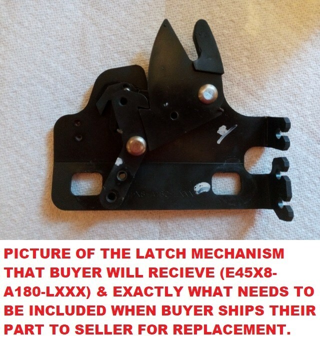 3000GT SPYDER TONNEAU CATCH / RELEASE MECHANISM-(PART REPLACEMENT SERVICE)