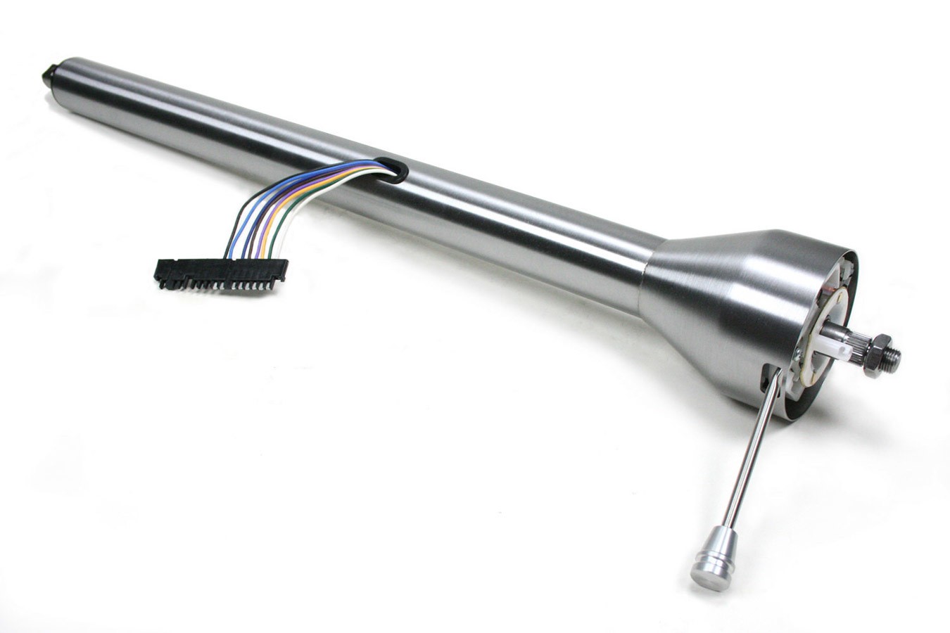 IDIDIT Straight Steel Steering Column 28 Inch Length for Universal Vehicles