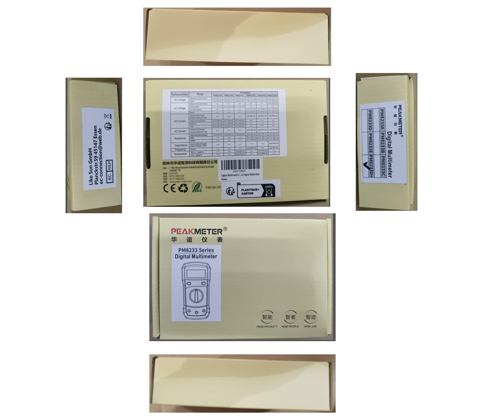 Digital Multimeter,Multimeter Tester, High Sensitivity Voltmeter Am... Fast Ship