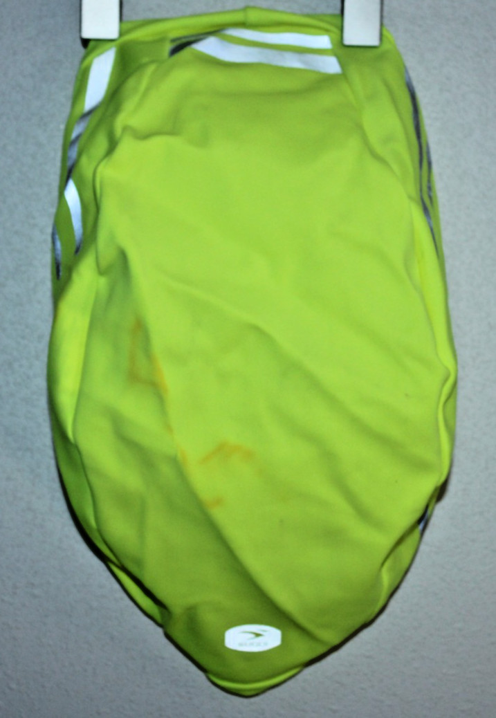 Sugoi Cycling Helmet Cap Flourescent Yellow One Size Activewear Waterproof Race~