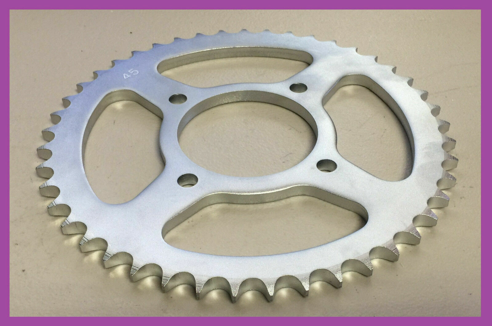 CT90 REAR SPROCKET 45TOOTH REPLACES 2-212645 K22-3567 3031-45 (AFT13D)