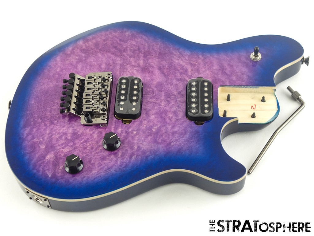 EVH Wolfgang Standard LOADED BODY, HH Floyd Rose Quilt Maple Northern Lights