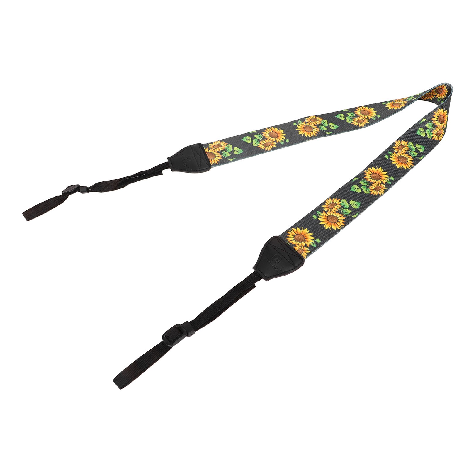 ｀Camera Shoulder Neck Strap Vintage Ethnic Style Sunflower Camera Strap BL