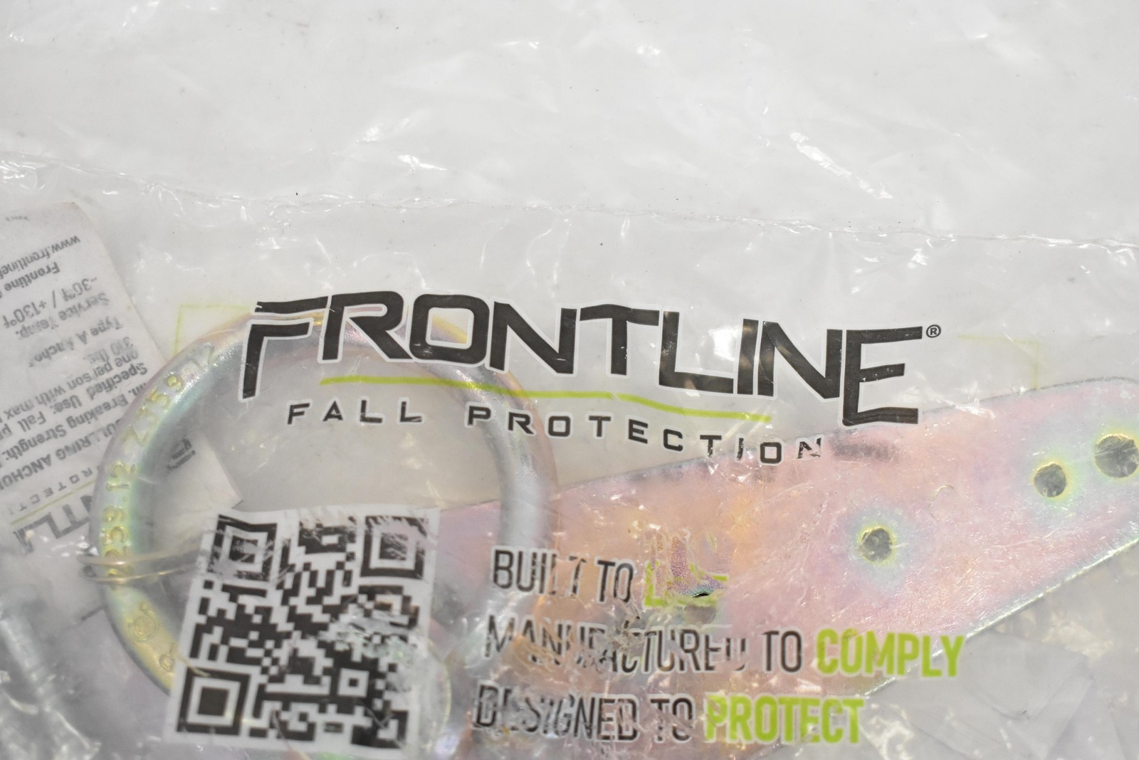 Frontline ROB01 Bull Ring Anchor Plate Fall Protection Mounting Bracket New