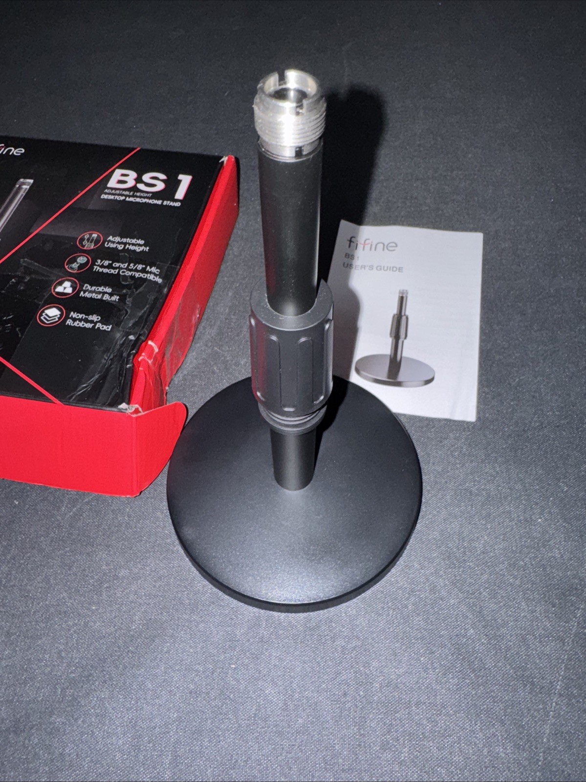 Fifine BS1 Adujstable Desktop Microphone Stand