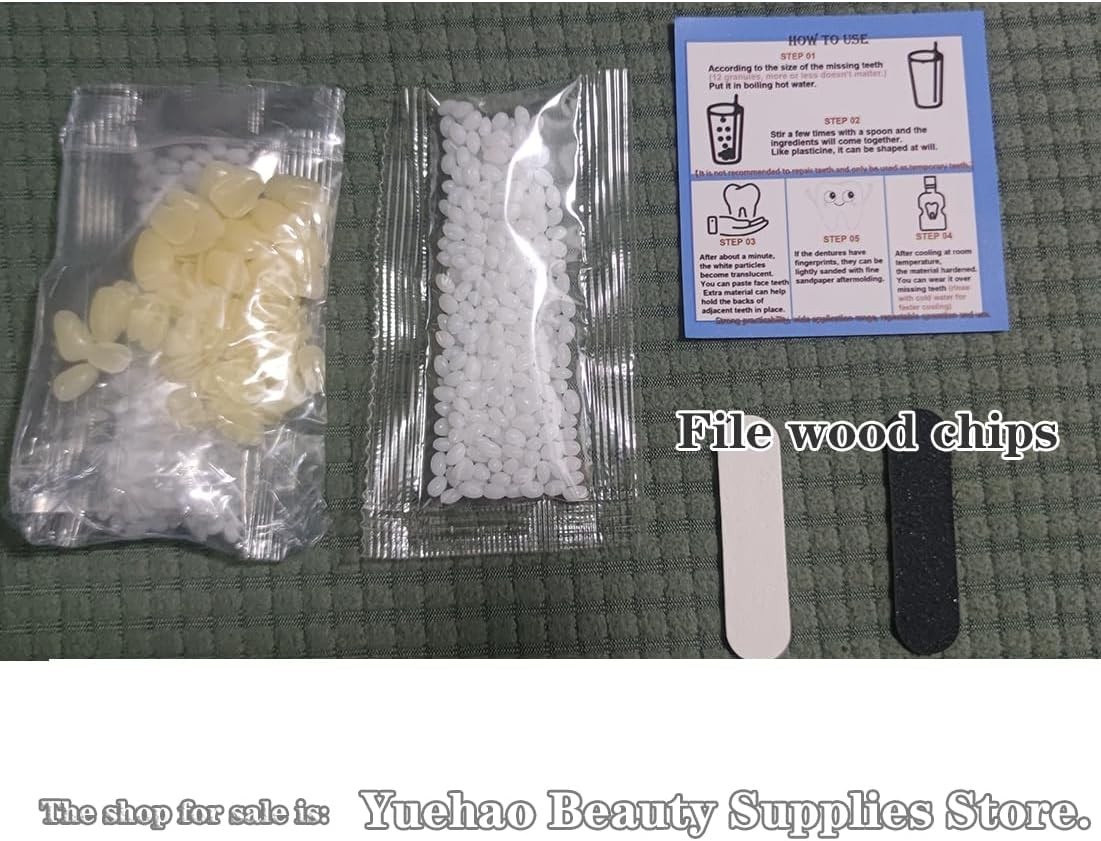 Instant Tooth Repair Solution: Moldable Granules for Missing Teeth Confidence