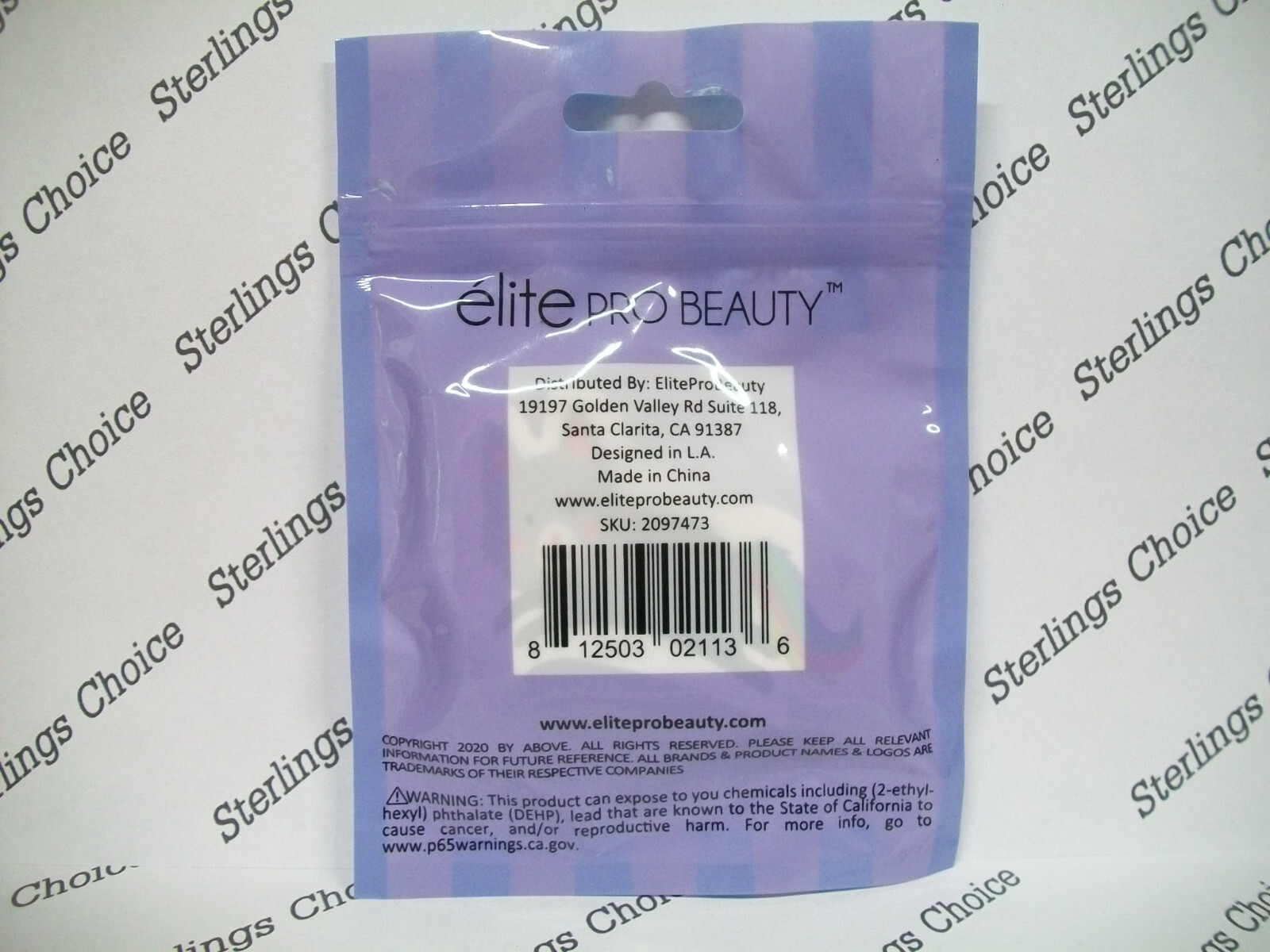 Elite Pro Beauty 3 Pack Cat Nail Files