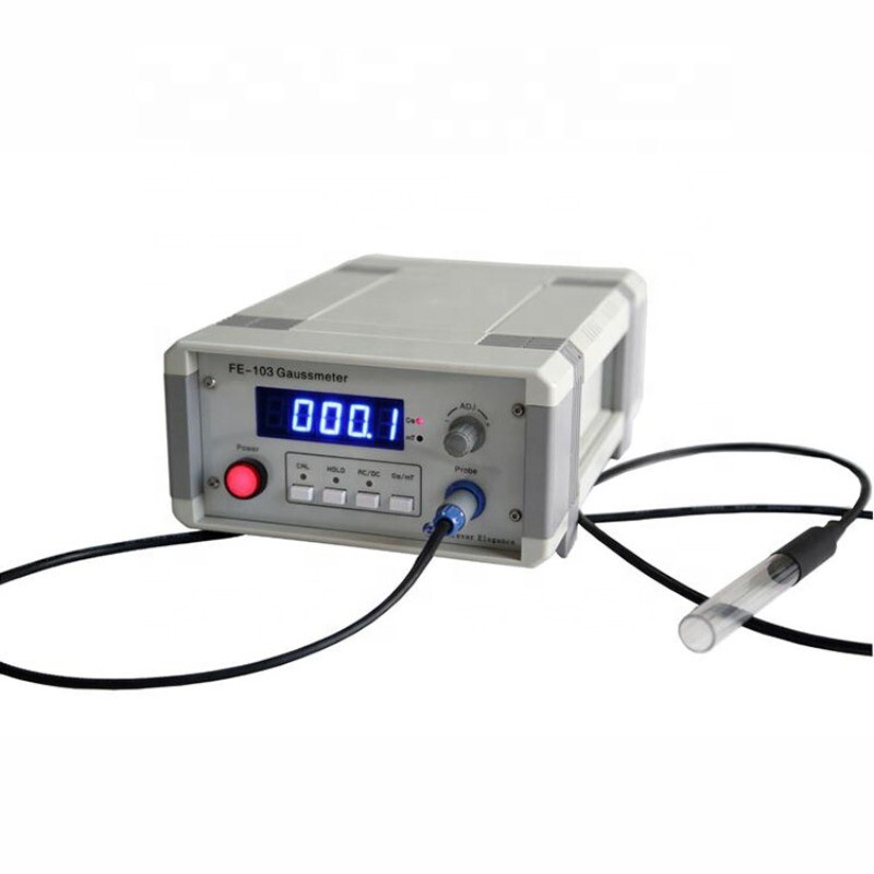 High Precision Fe-103 AC DC Digital Desktop Tester Gauss Meter for Magnets