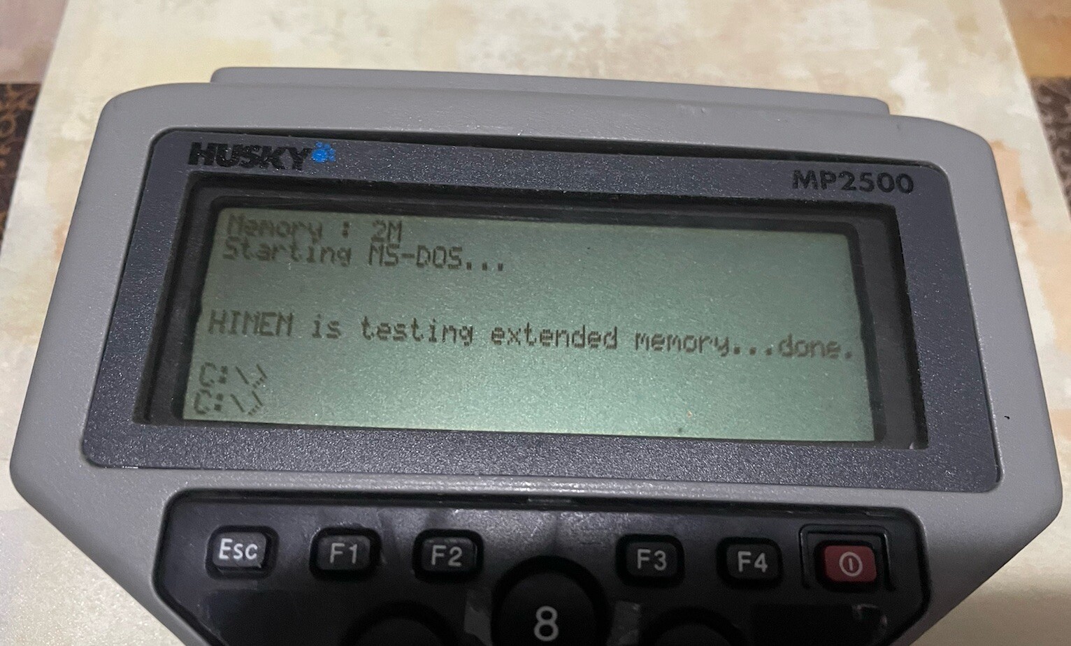 Husky MP2500 Rugged Handheld Computer Data Collector