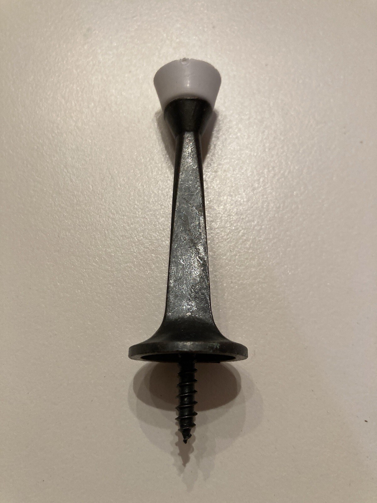 RUBBED BRONZE SOLID DOORSTOPS 3 INCH