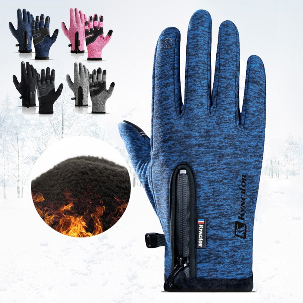 Winter Waterproof Gloves Cold Weather Ski Warm Touch Screen Full Fingers Gloves