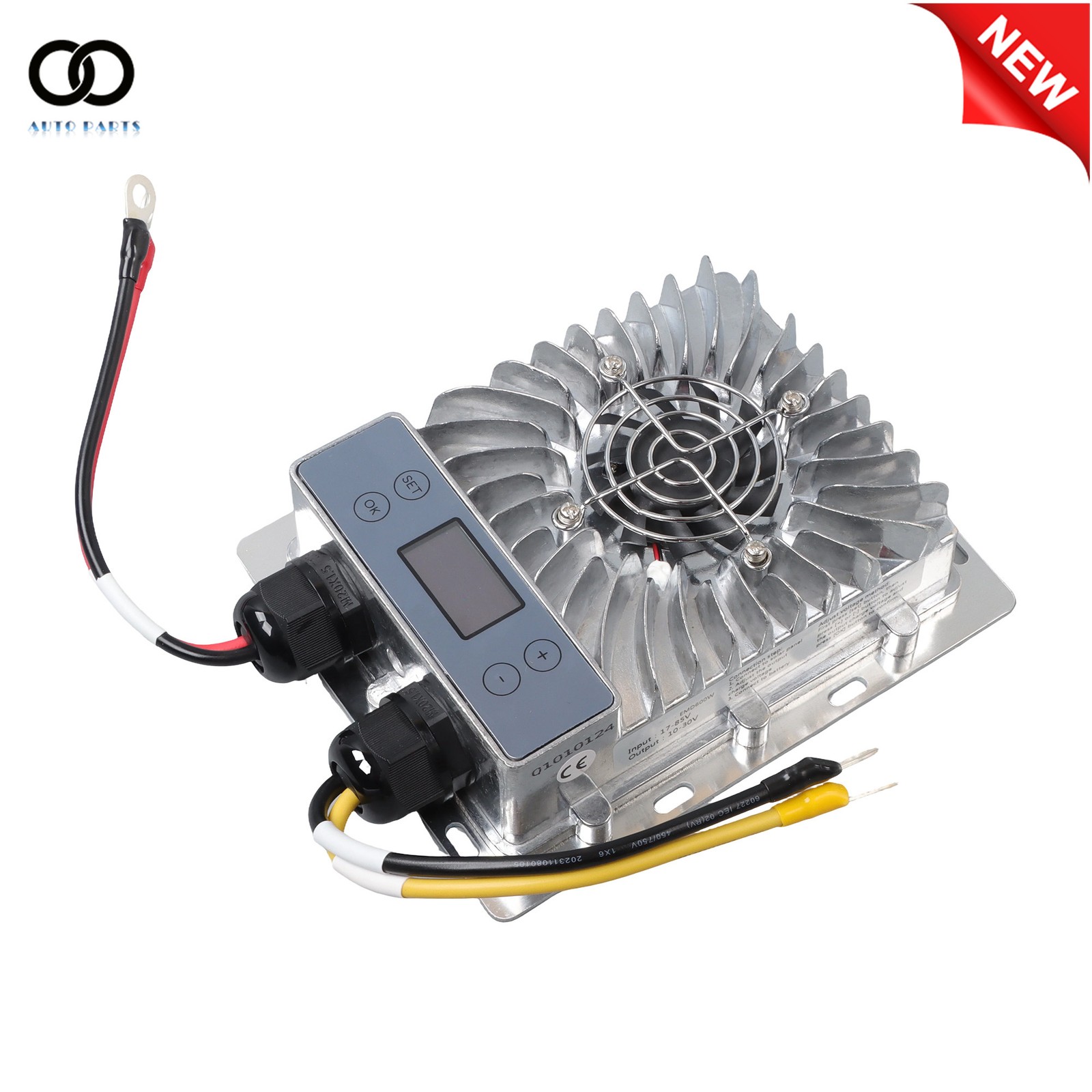 40Amp Solar Charge Controller MPPT 600W,12V/24V , LCD Display, 99.5% Efficient