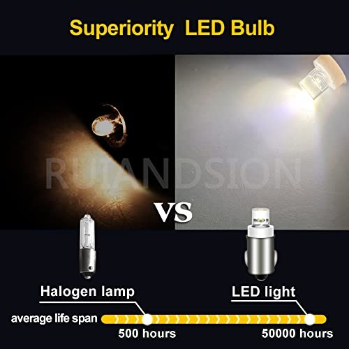 BA7s 3898 LED Bulb 12V Arcade Machine Pinball Button Light - White