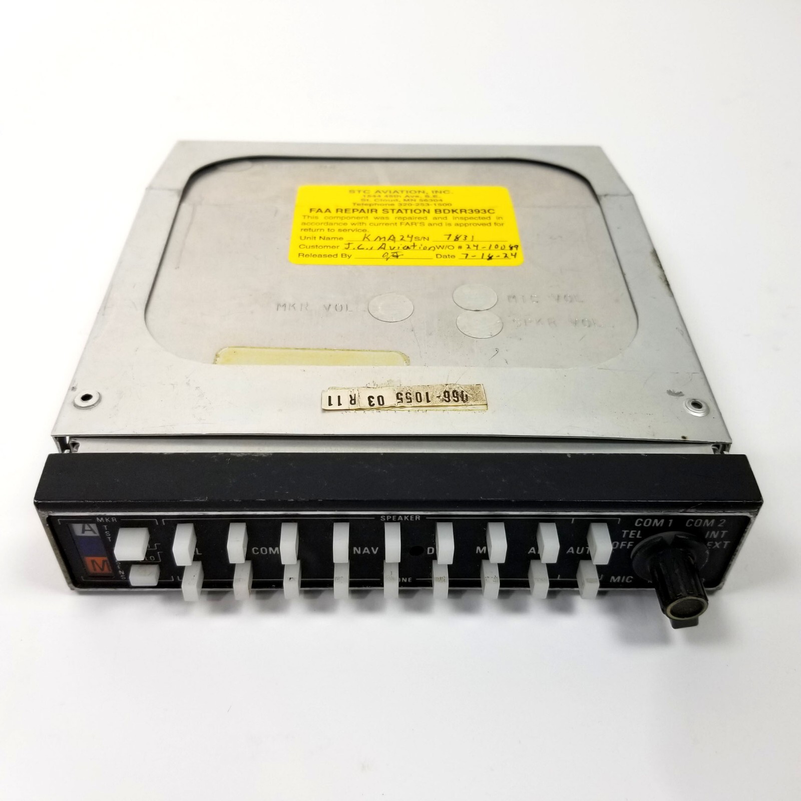 KING KMA24 Marker Beacon Receiver Isolation Amplifier 066-01155-03