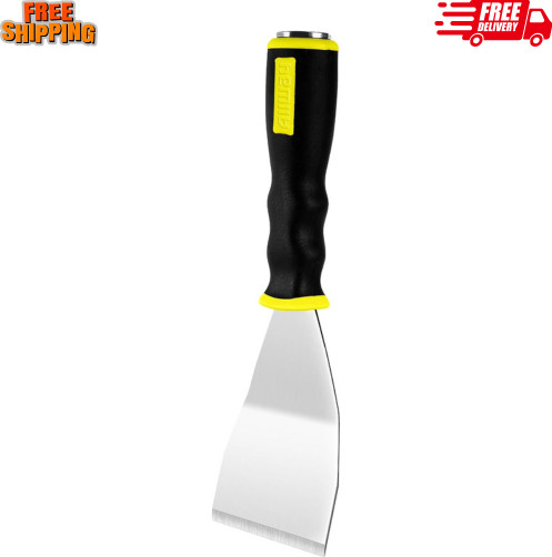 BS3 Soft-Grip Extendable Bent Heavy Duty Scraper with Pole Socket and Hammer End