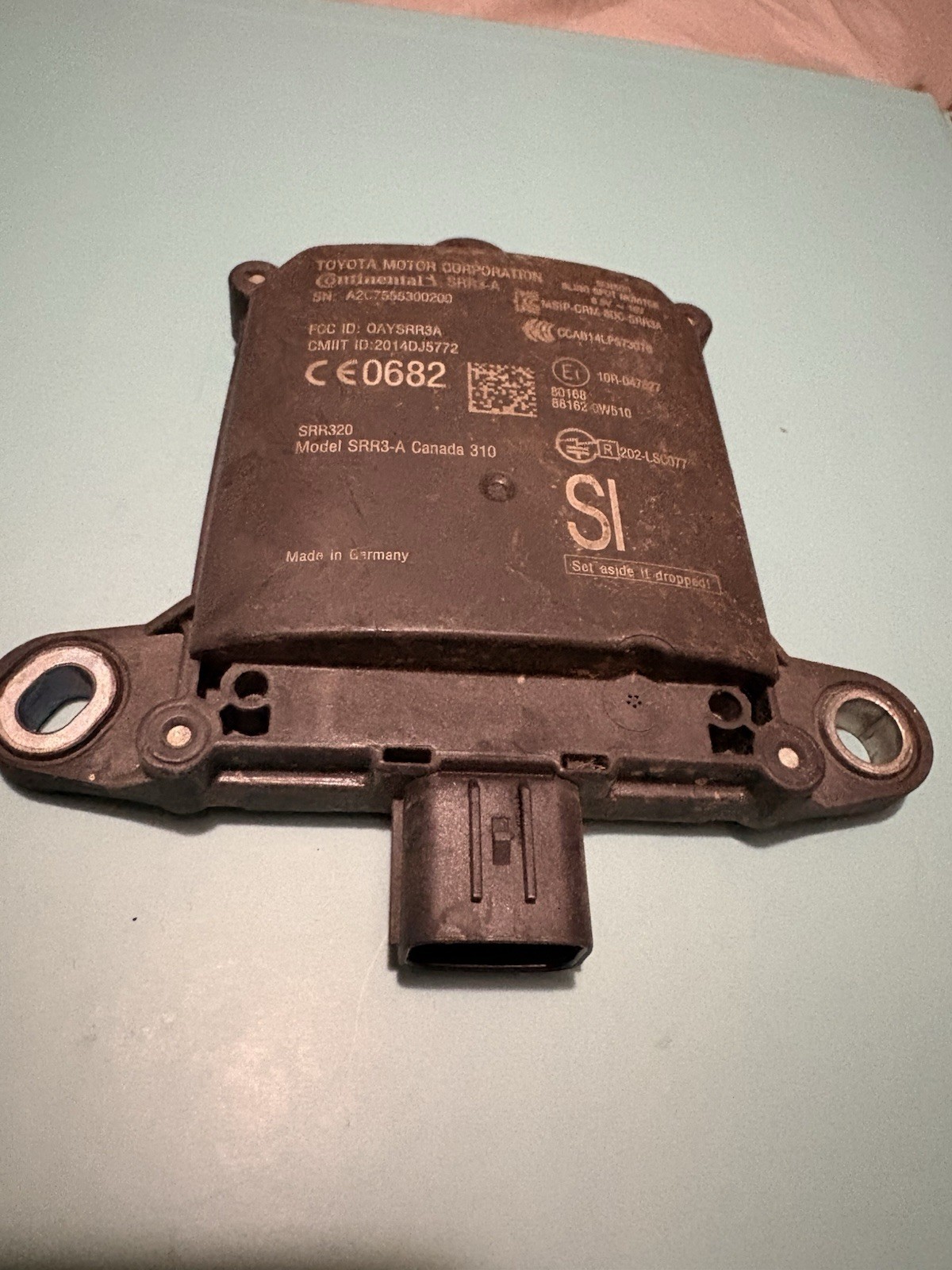 Continental Toyota Lexus Blind Spot Monitor Radar 88162-53040 88172 IS350 SRR3-A