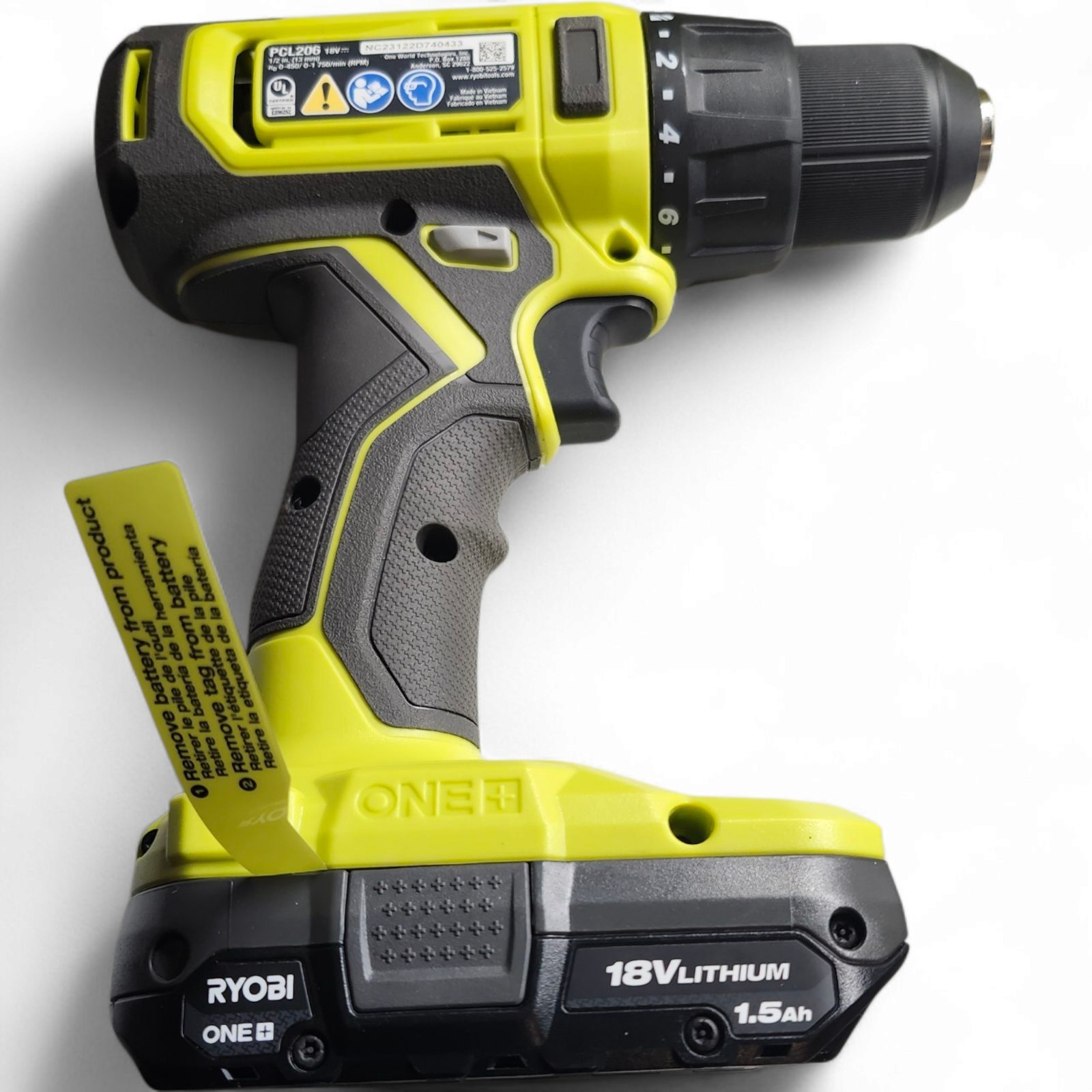 RYOBI 18V ONE+ 1/2 in. Drill/Driver Kit (PCL206K2) – Open Box