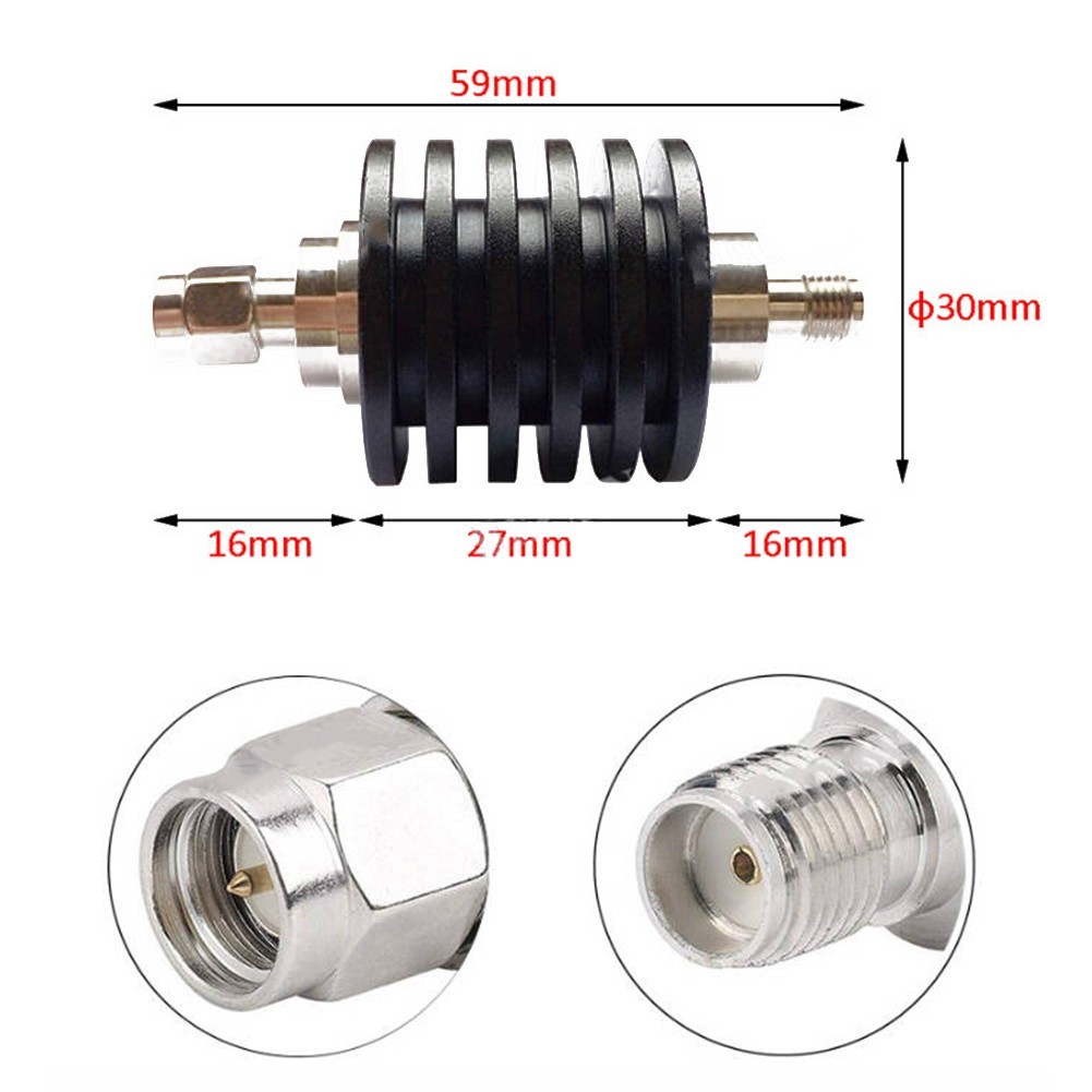 Fixed Attenuator Fixed Attenuator Wide Frequency Range Coaxial Fixed Attenuator