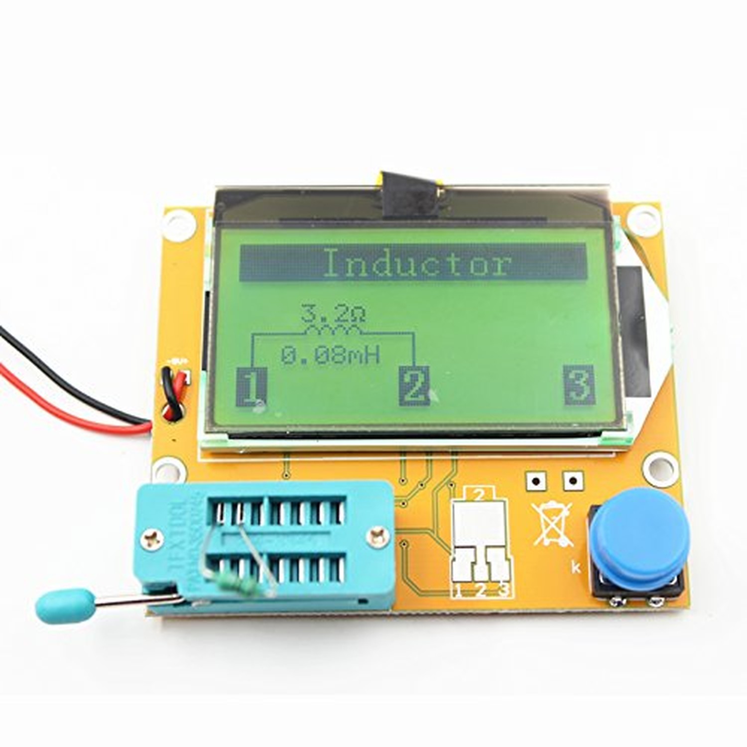 Multifunction Meter DIY kit, ACEIRMC Mega 328 Graphic Transistor Tester, NPN ...