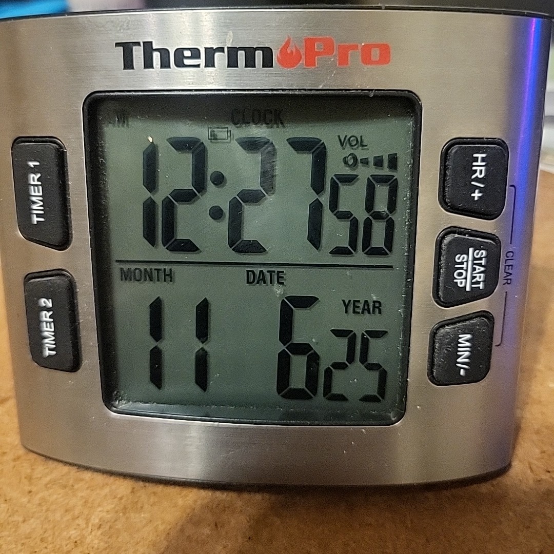 Kitchen Timer TM02 Digital Dual Backlit Cooking Stop Watch Magnetic Clock Baking
