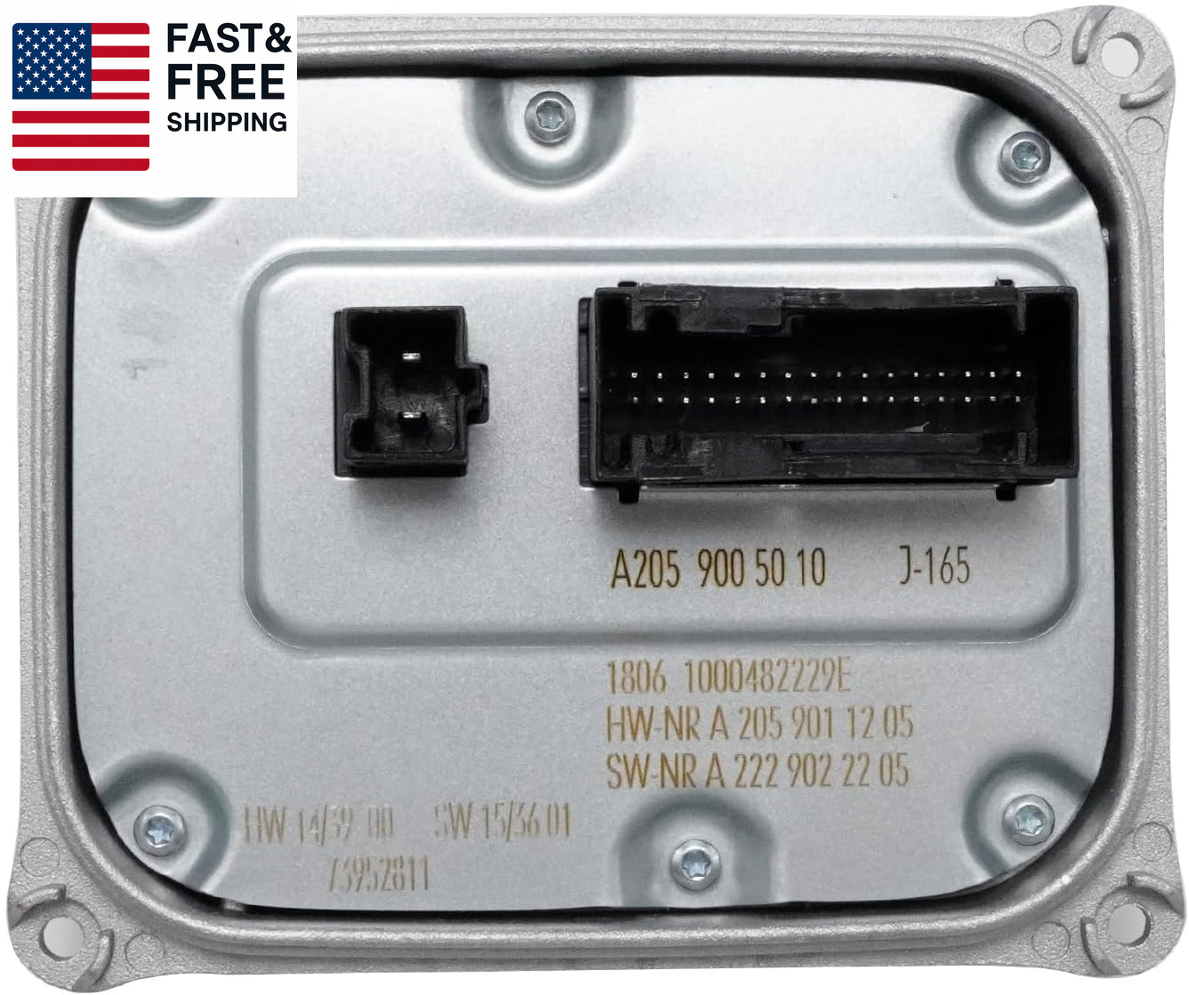 A2059005010 LED Headlight Ballast Control Unit Module, Replacement for Mercedes-