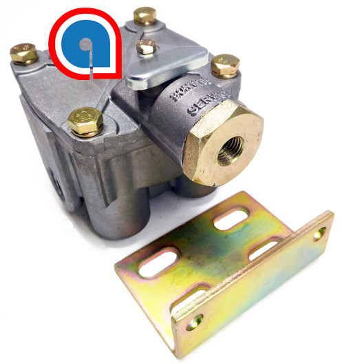 R-14 Brake Relay Valve Vertical Replaces 103028, 170.103028, S-8255A