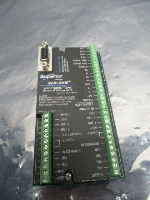 Superior Electric 226435-001 Slo-Syn XWC External Wiring Card, PCB, 102106