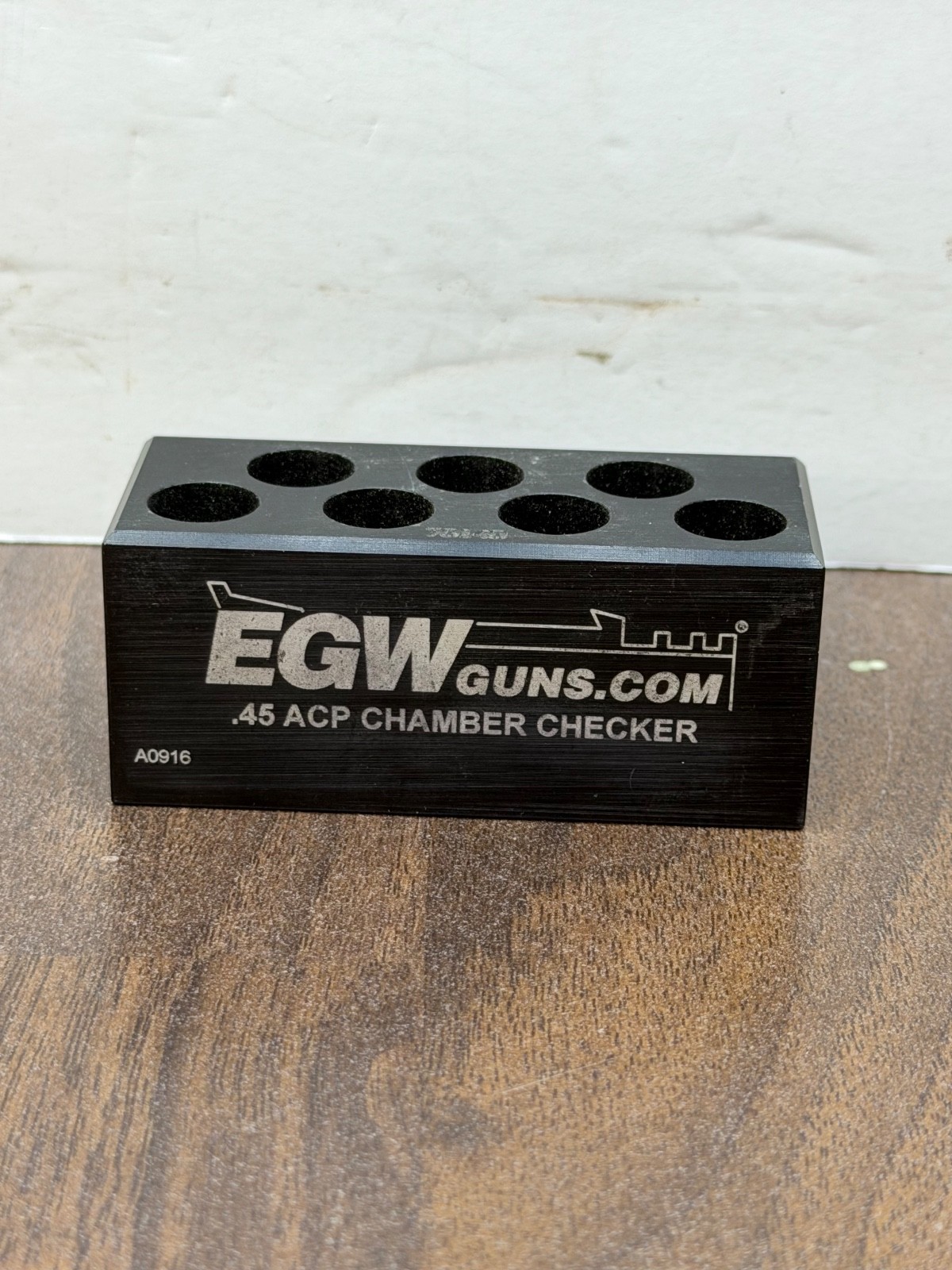 EGW 45 ACP 7 Hole Case Gauge Ammo Checker