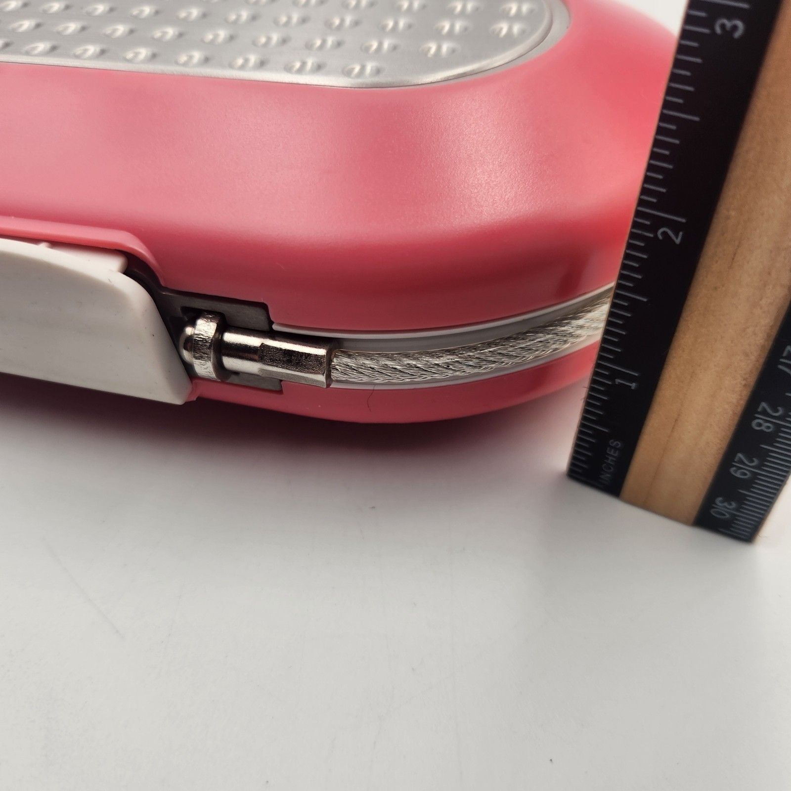 Master Lock Safe Space 5900D Combination Portable Safe Pink Mobile Security